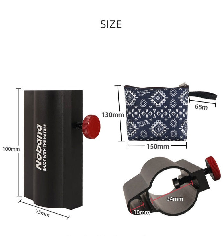 Supporto per pali della tenda da campeggio