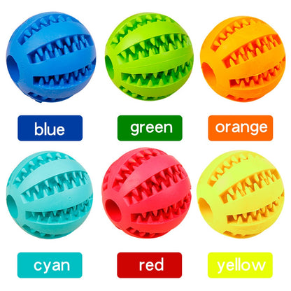 Dog Elastic Treat Puzzle Ball