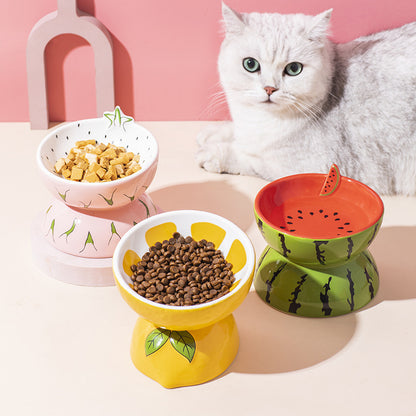 Cat Ceramic Fruit Bowl