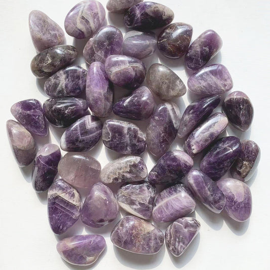 Fish Tank Perforated Amethyst Gravel