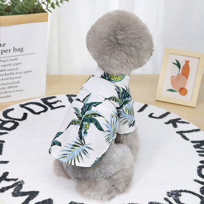 Dog Hawaiian Summer Shirt