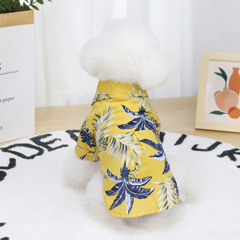 Dog Hawaiian Summer Shirt