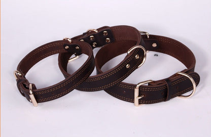 Dog Vintage Cowhide Collar