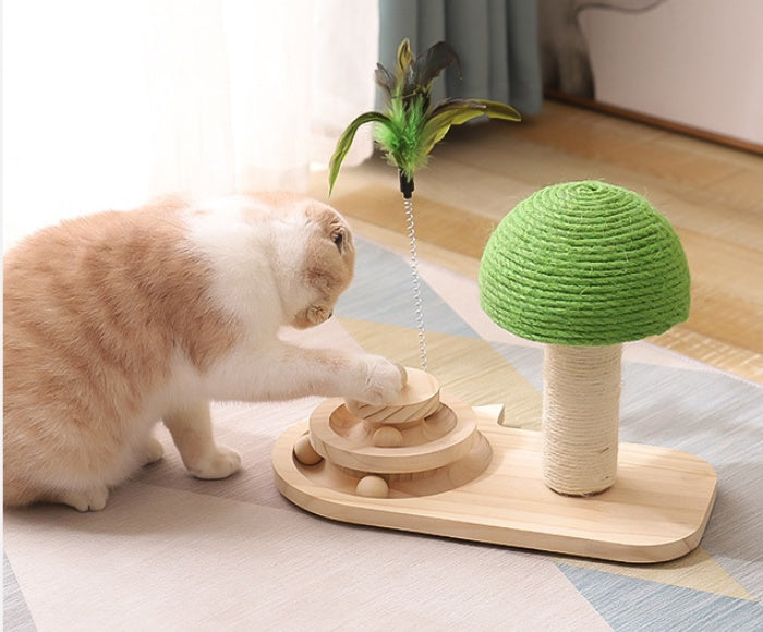 Cat Scratching Tree Tower Toy