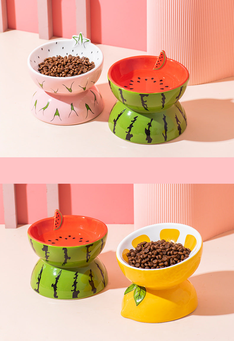 Cat Ceramic Fruit Bowl