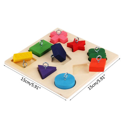 Parrot Educational Block Puzzle Toy