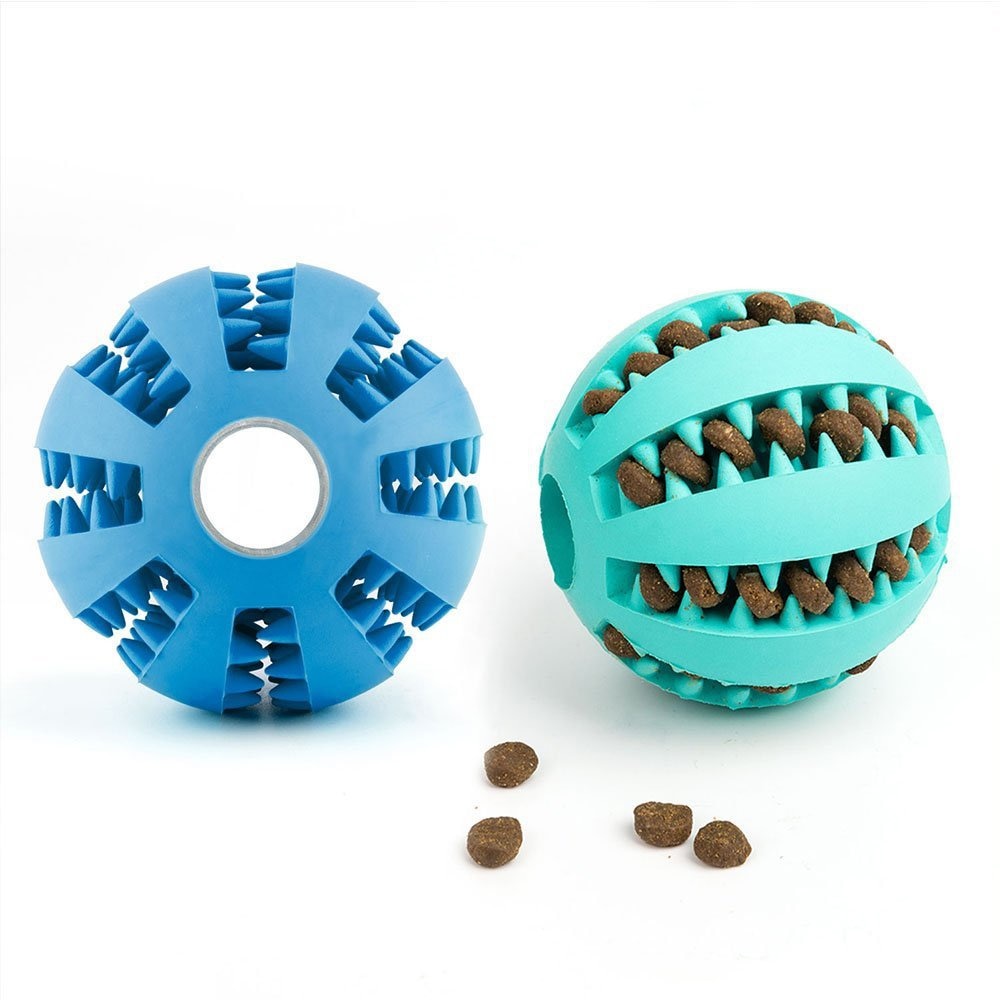 Dog Elastic Treat Puzzle Ball