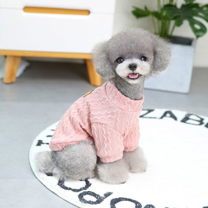 Dog Autumn And Winter Sweater