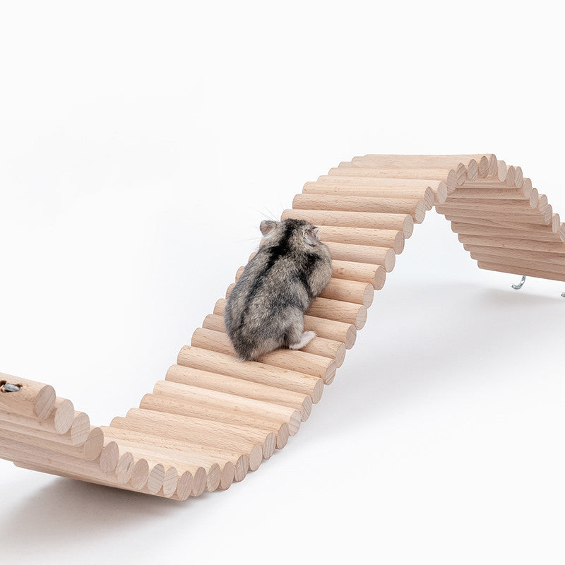 Hamster Wooden Ladder Bridge