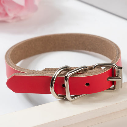 Dog Leather Collar