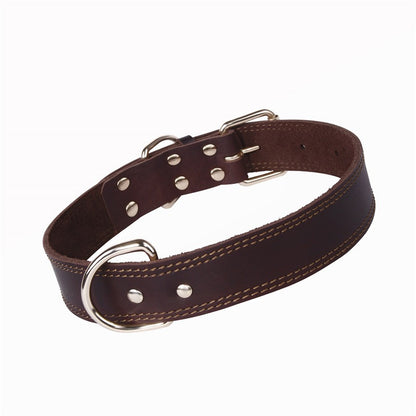 Dog Vintage Cowhide Collar