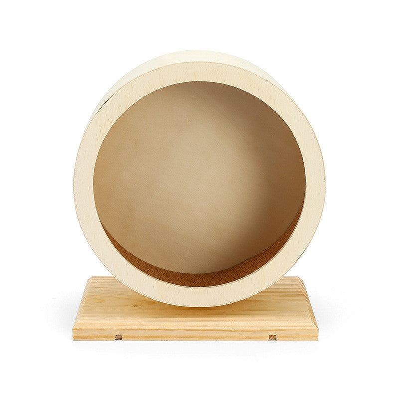 Hamster Wooden Running Wheel