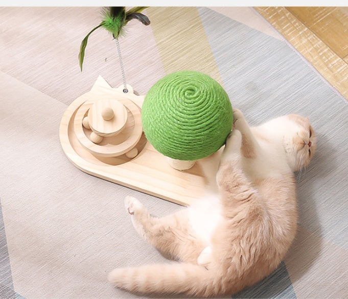 Cat Scratching Tree Tower Toy