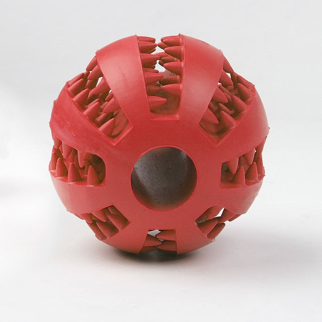 Dog Elastic Treat Puzzle Ball