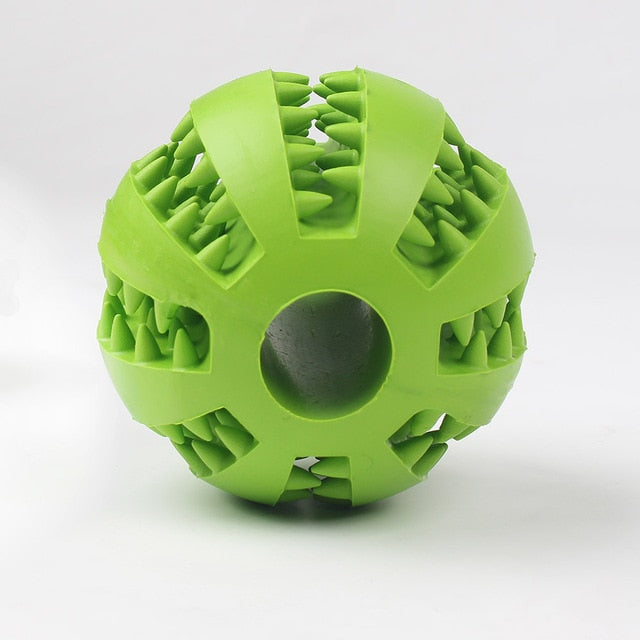 Dog Elastic Treat Puzzle Ball