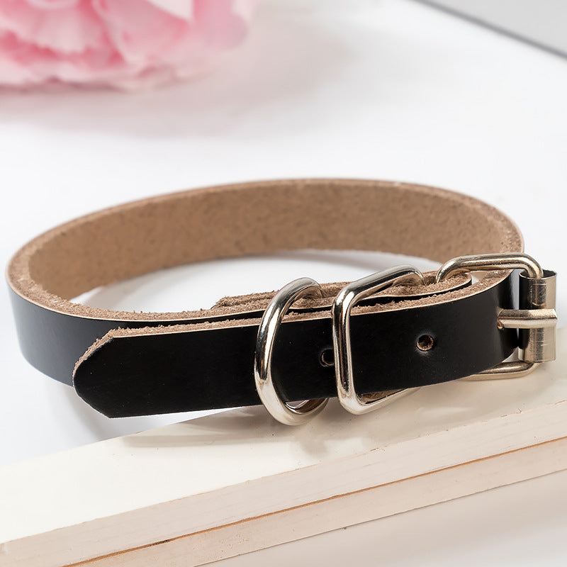 Dog Leather Collar