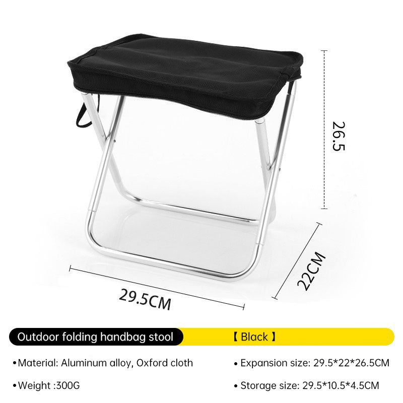 Outdoor Folding Handbag Stool