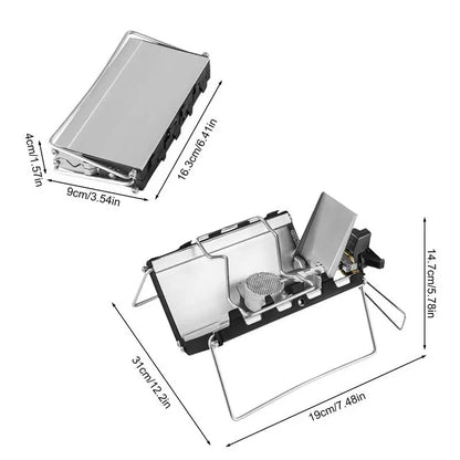 Windproof Portable Folding Mini Gas Stove