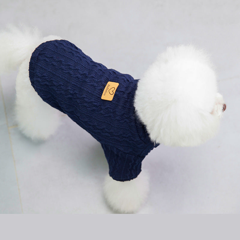 Dog Autumn And Winter Sweater