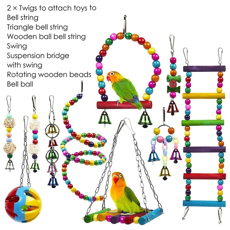 Bird Wooden Toy Set