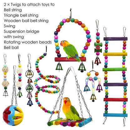 Bird Wooden Toy Set