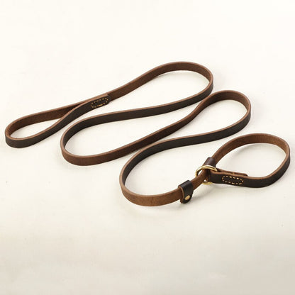 Dog Genuine Leather Leash