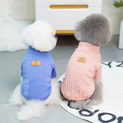 Dog Autumn And Winter Sweater