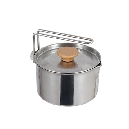 Outdoor Multi-Function Stainless Steel Kettle