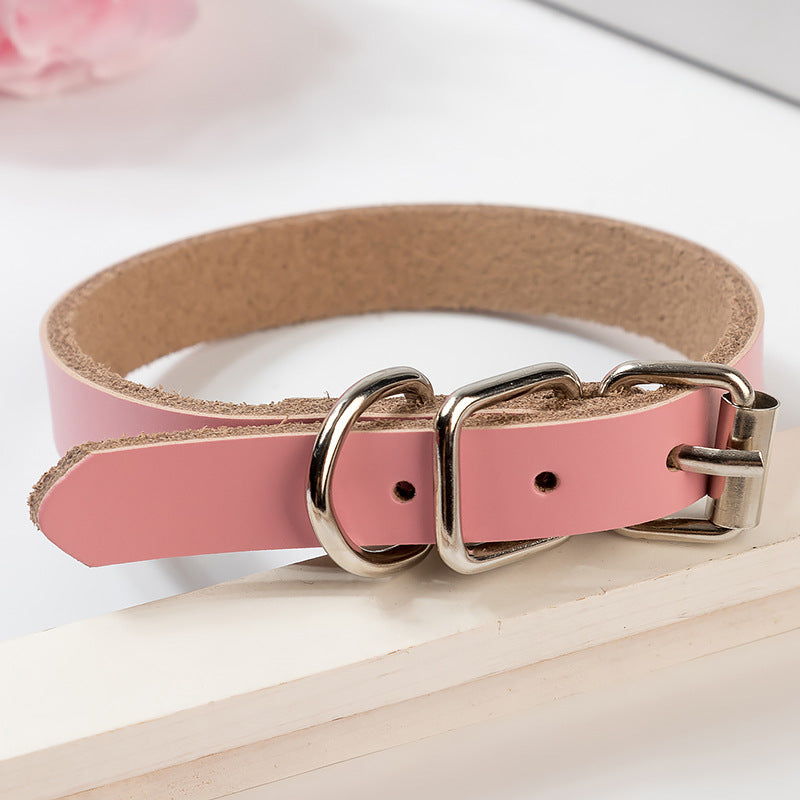 Dog Leather Collar