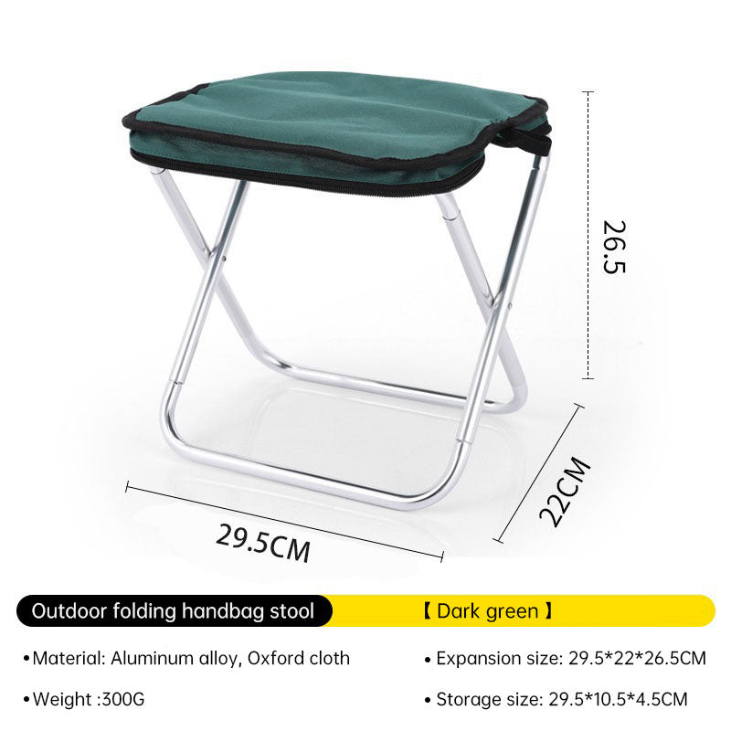 Outdoor Folding Handbag Stool