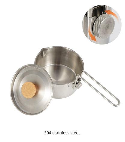 Outdoor Multi-Function Stainless Steel Kettle