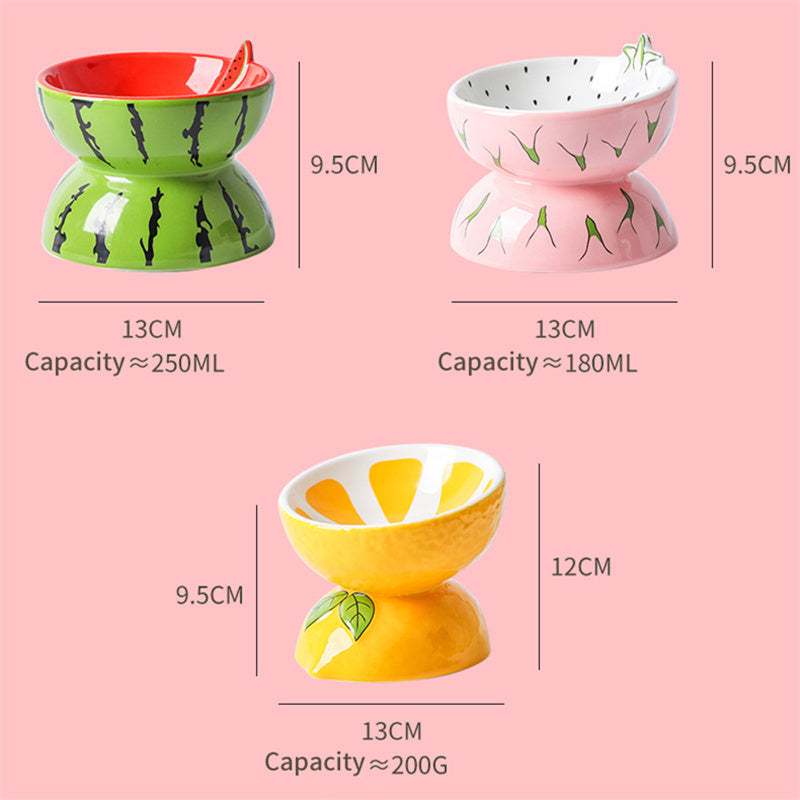 Cat Ceramic Fruit Bowl