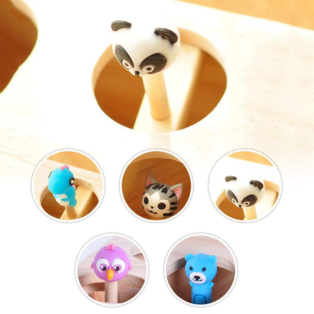 Cat Wooden Interactive Toy