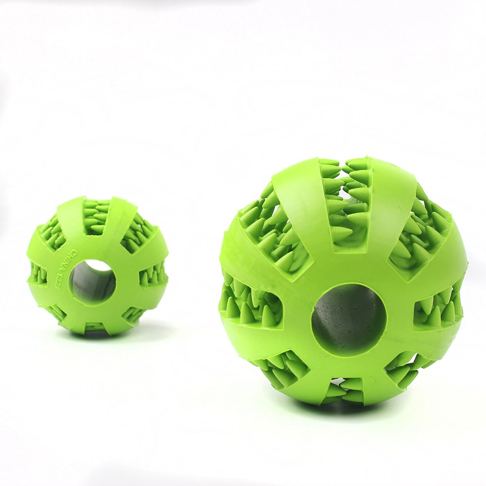 Dog Elastic Treat Puzzle Ball