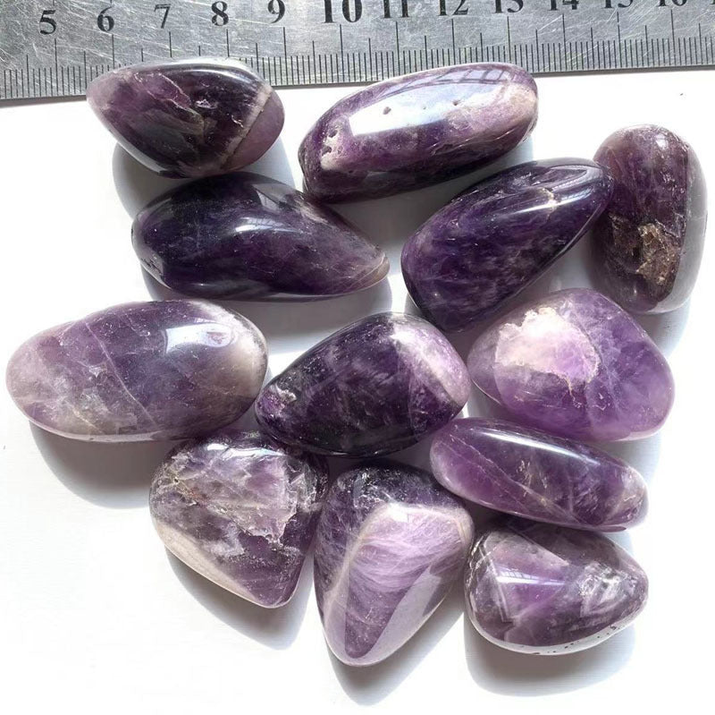 Fish Tank Perforated Amethyst Gravel